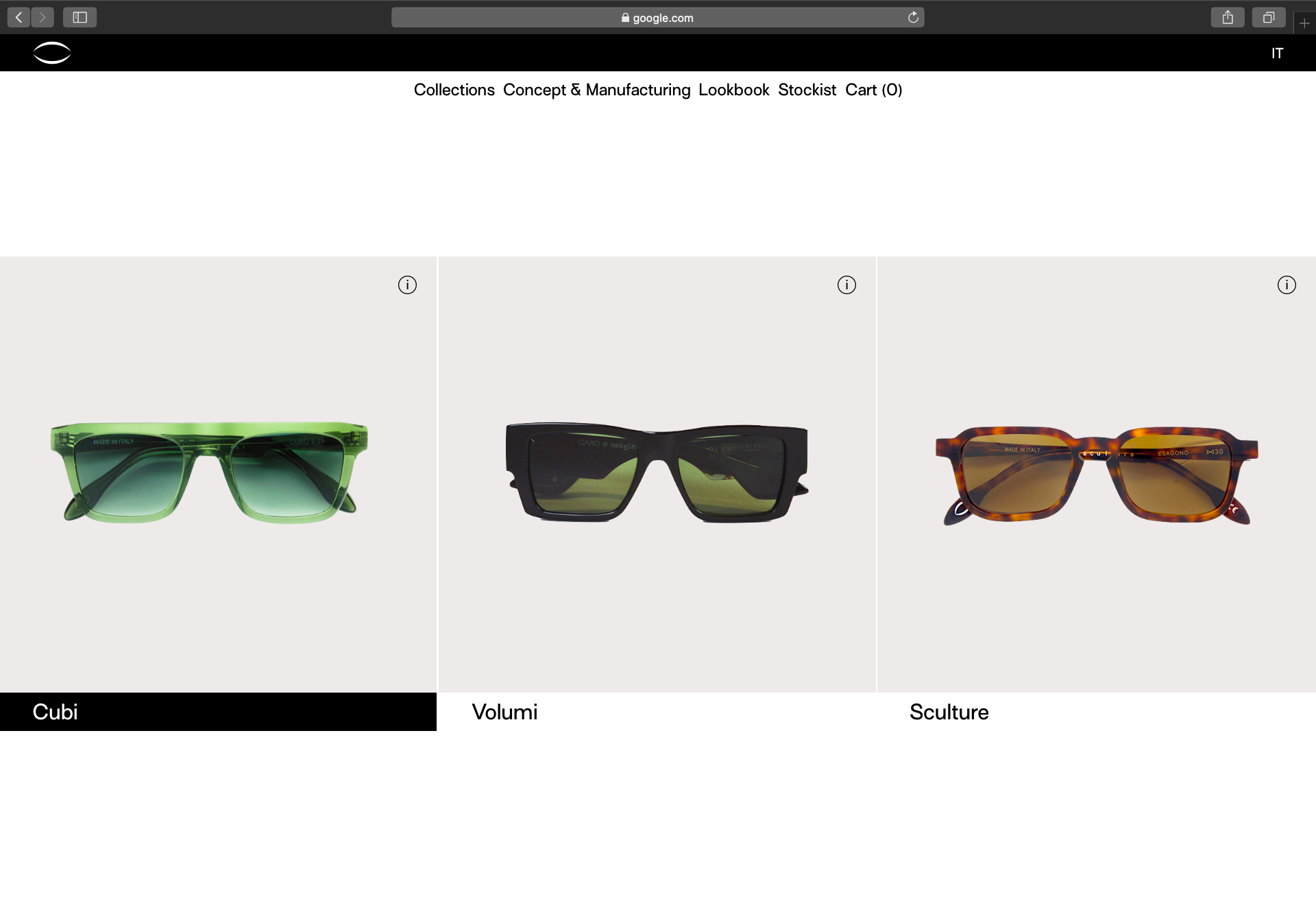 Gard Eyewear - project 2022 Neue Milano